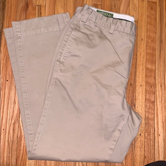 100 cotton khaki pants